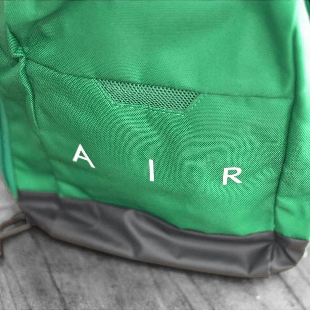 Nike Air Jordan Velocity Duffle Bag Pine Green Gold Small Shoe Garage Gym Travel